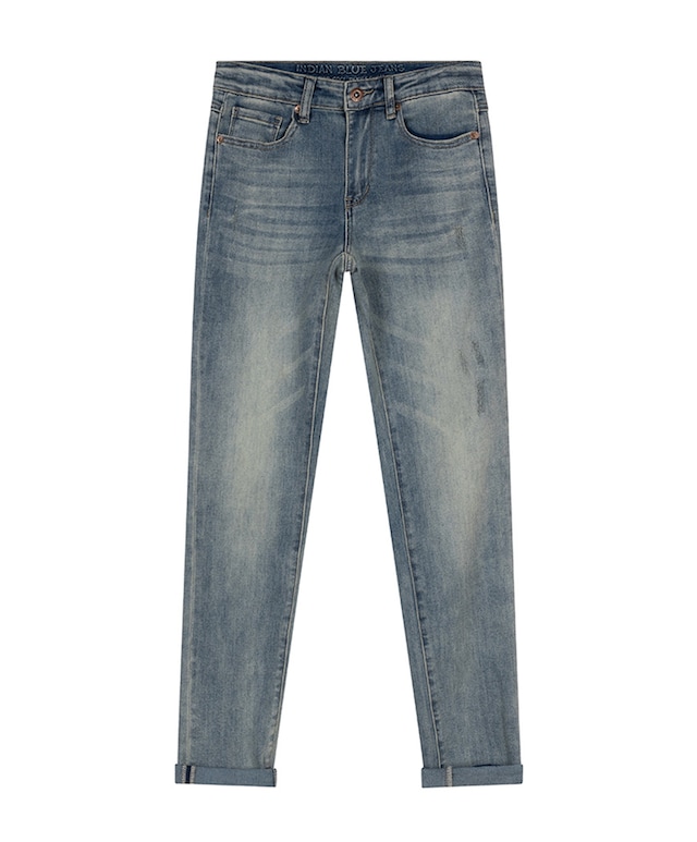 Robin wide straight fit jeans blauw