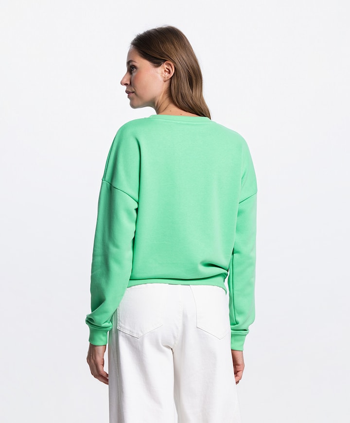Dames sweater groen