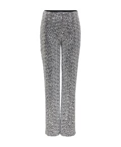 ONLFLAVY HW SEQUIN broek grijs