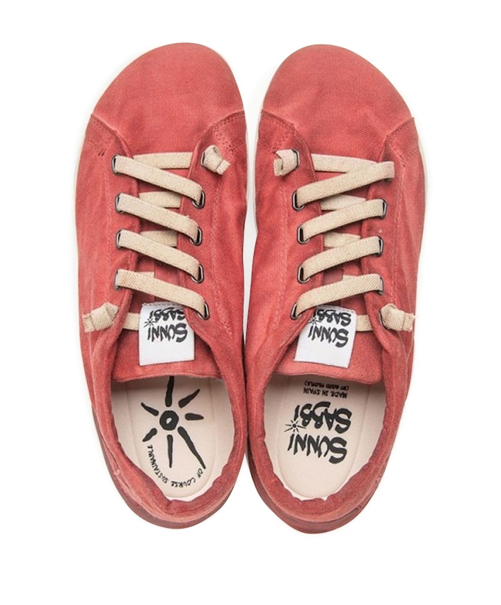 KUNASH_002 heren veterschoenen rood