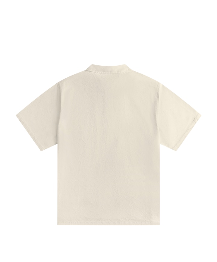 Heren polo ecru