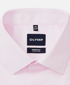 Heren overhemd lange mouw roze