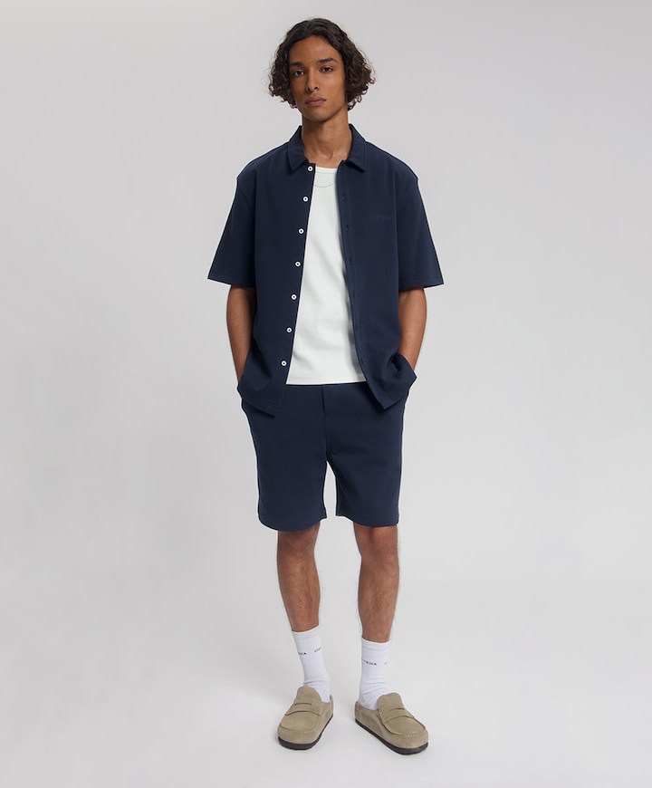 Samudra heren korte broek blauw