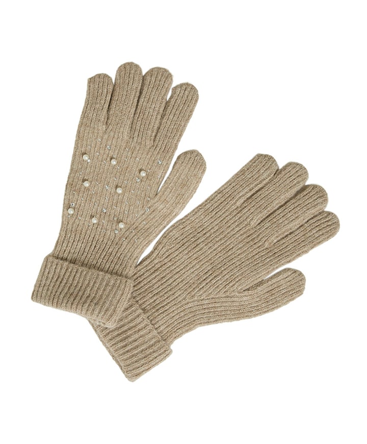 Dames handschoenen beige