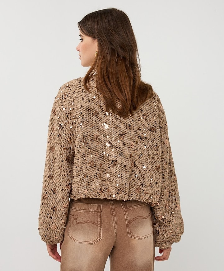 Dames jas beige