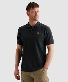 Heren polo blauw