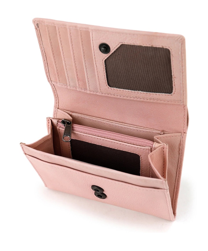 Dames portemonnee roze