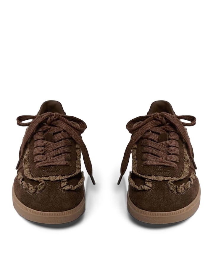 EVIASY meisjes sneakers bruin