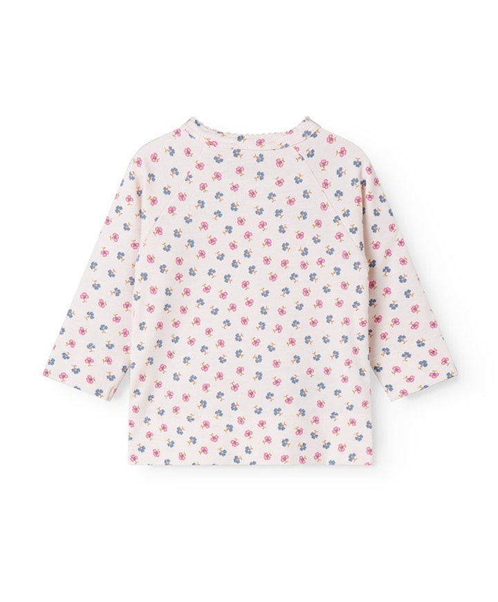 Meisjes longsleeve ecru