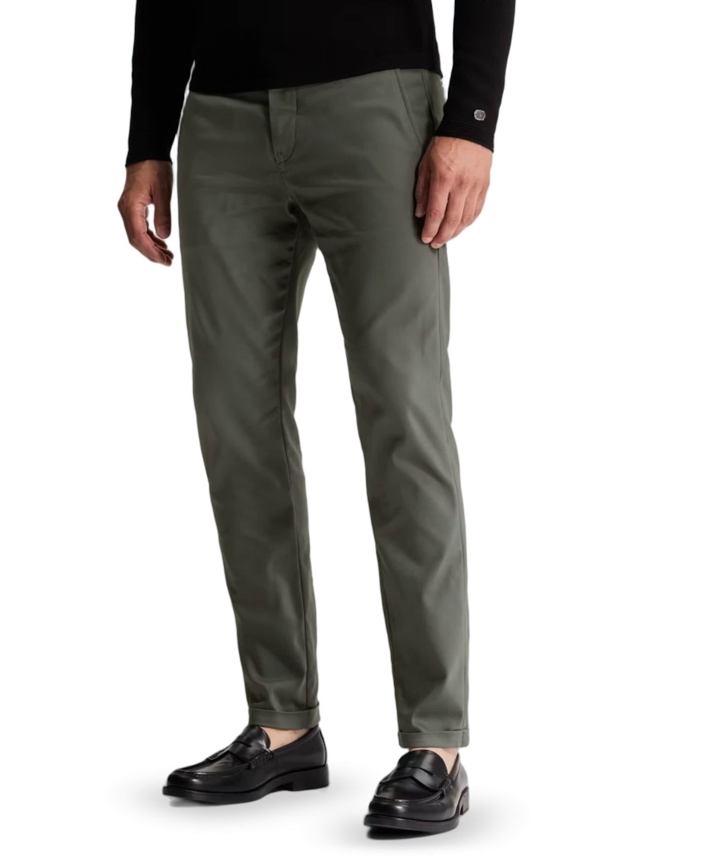 CYLAS TAPERED CHINO MEGDA POWER heren broek groen