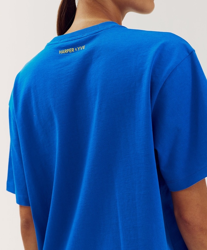 Dames T-shirt blauw