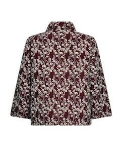 Dames jas bordeaux