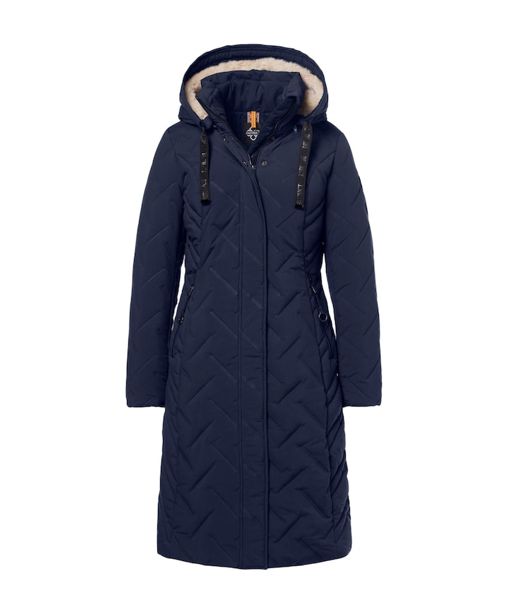 Dames jas blauw