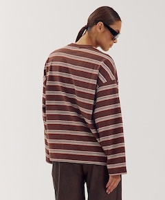 Dames longsleeve bruin