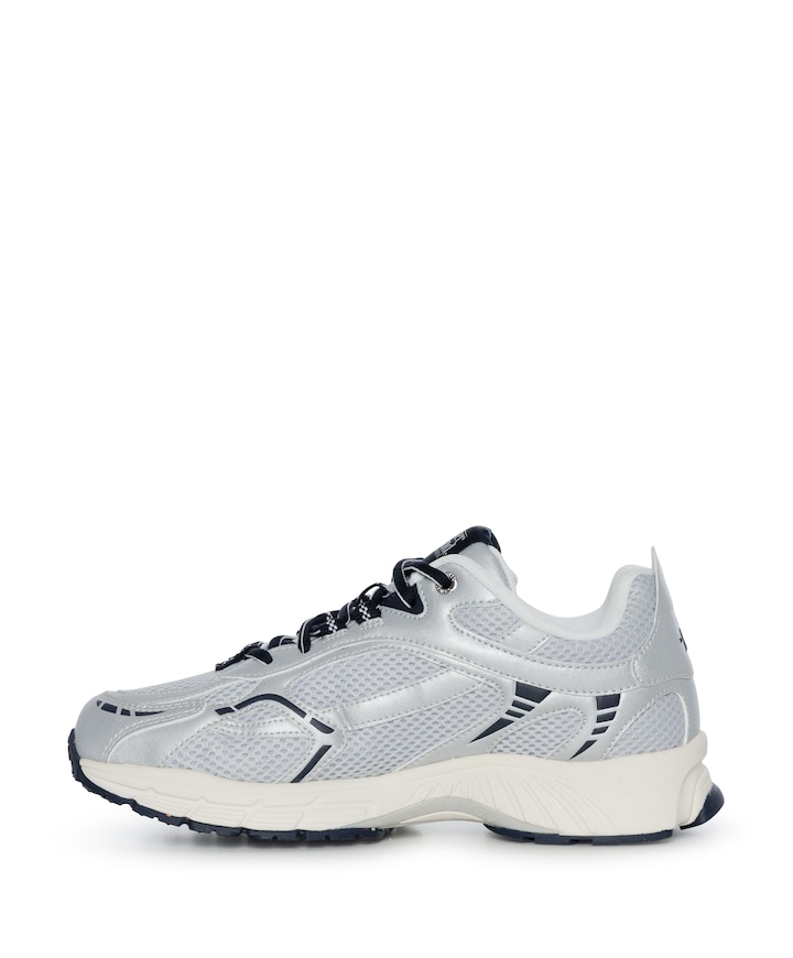 The Re-Run Speed dames sneakers zilver