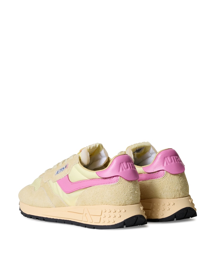 REELWIND LOW WOM dames sneakers geel
