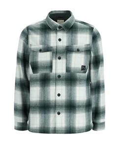 Heren overshirt groen