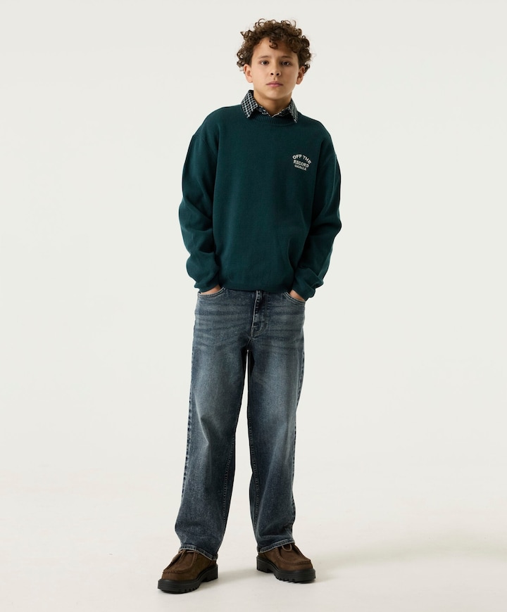 Jongens trui groen