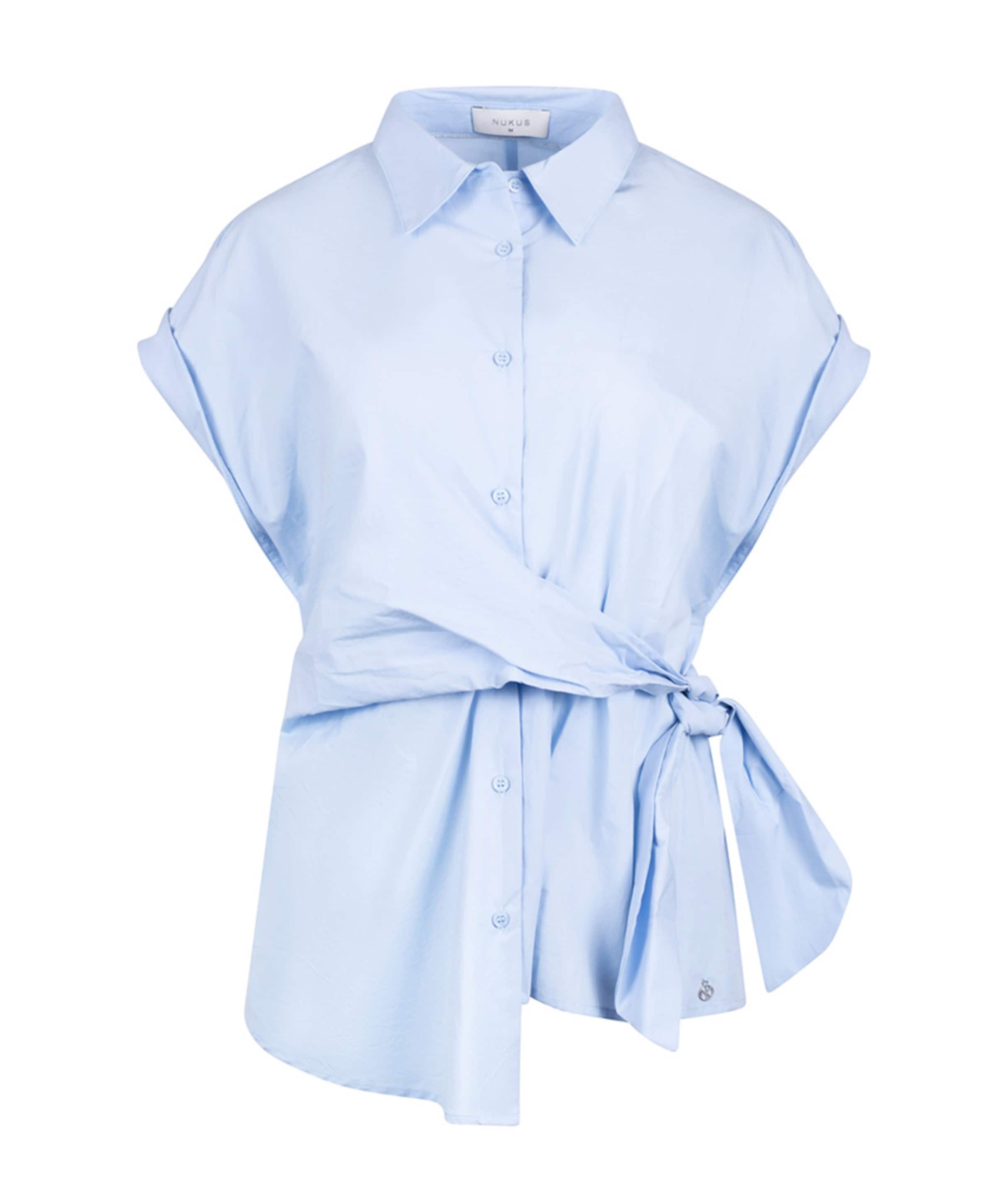 Dames blouse blauw