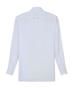 Heren overhemd lange mouw wit