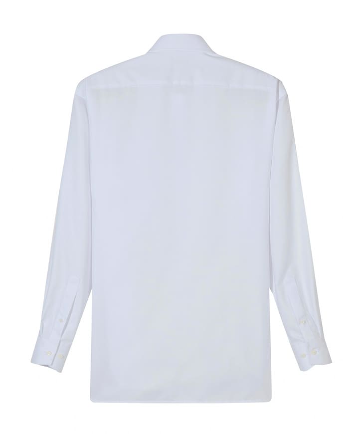 Heren overhemd lange mouw wit