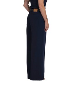 Ozias dames broek blauw