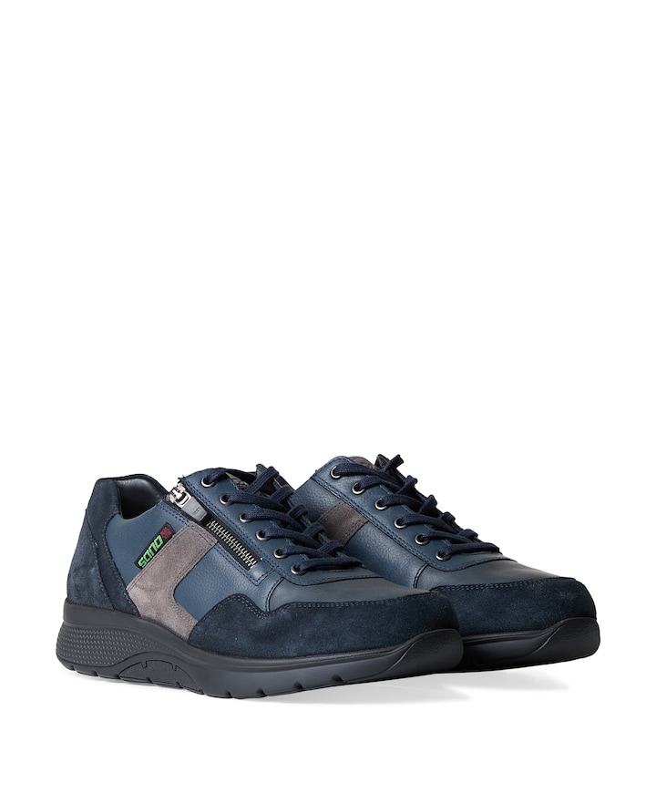 Amory  heren sneakers blauw