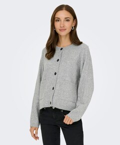 Dames vest grijs