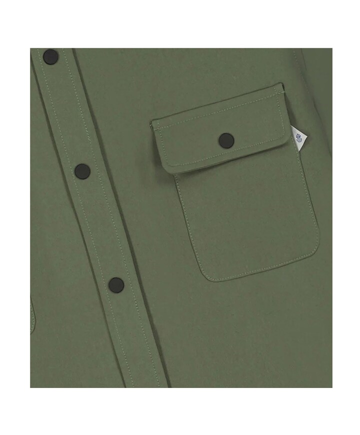 Overhemd lange mouw groen