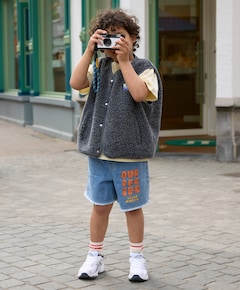Our recipe denim jongens korte broek blauw