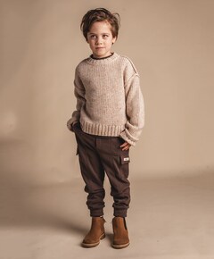 Jongens trui beige