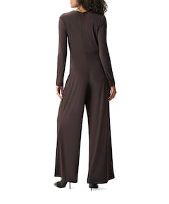 dames jumpsuit bruin