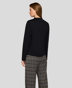 Dames longsleeve zwart