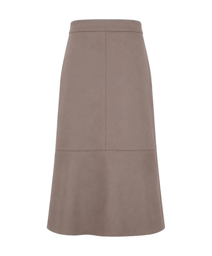 Dames rok beige