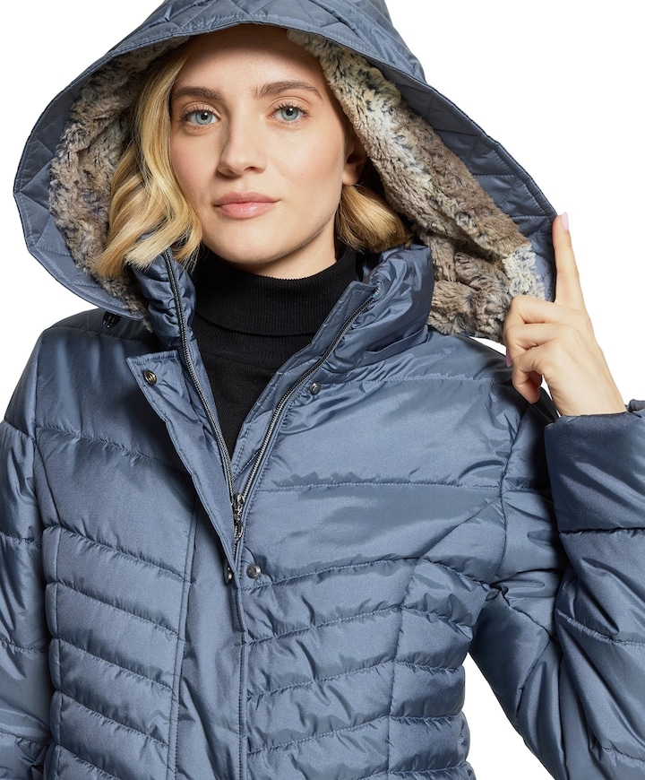 Dames jas blauw