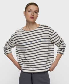 Dames longsleeve ecru