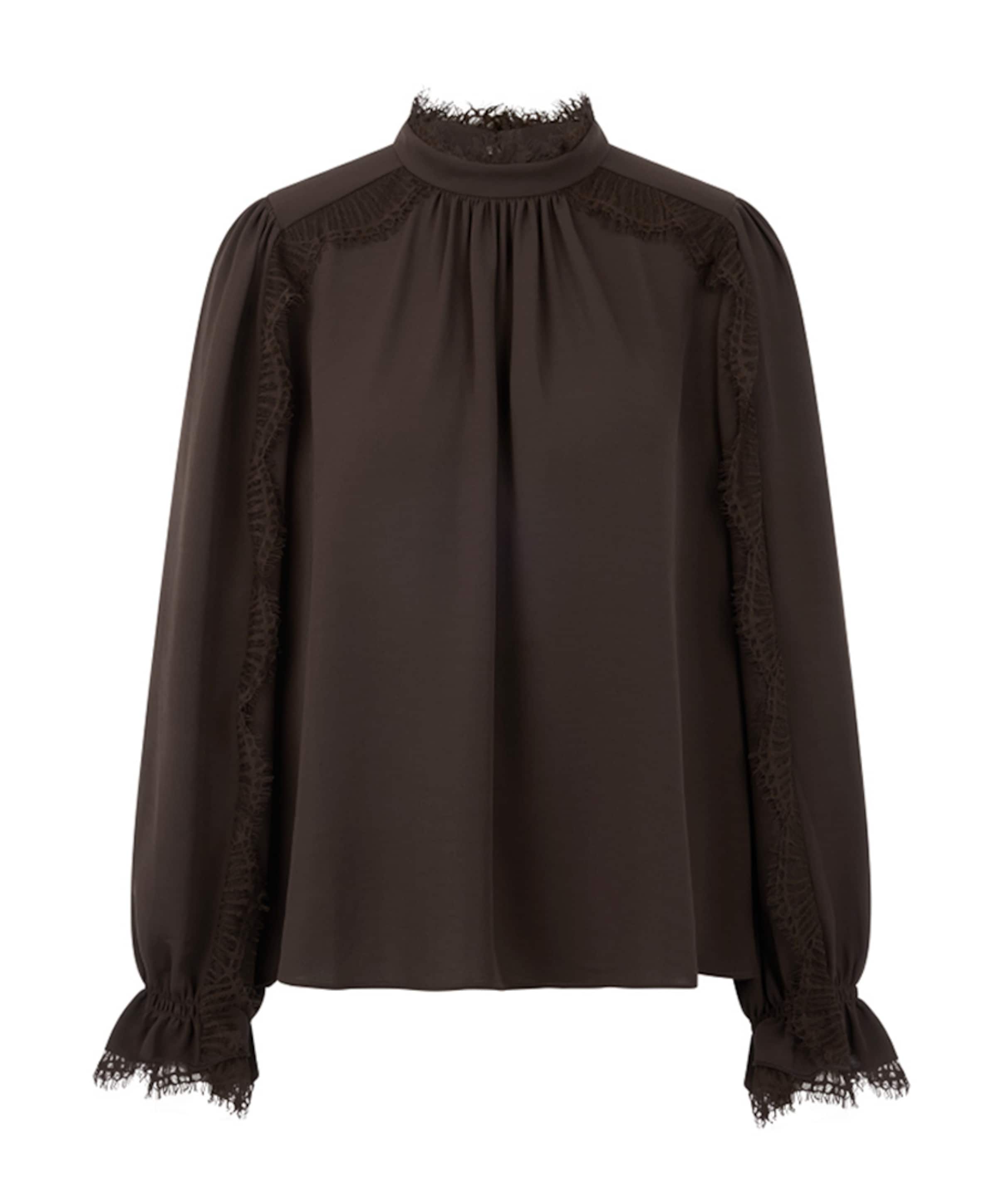 Dames blouse bruin