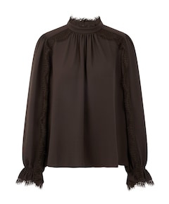 Dames blouse bruin