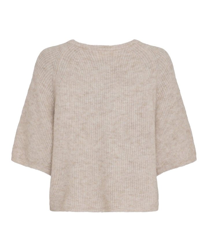 Dames vest beige