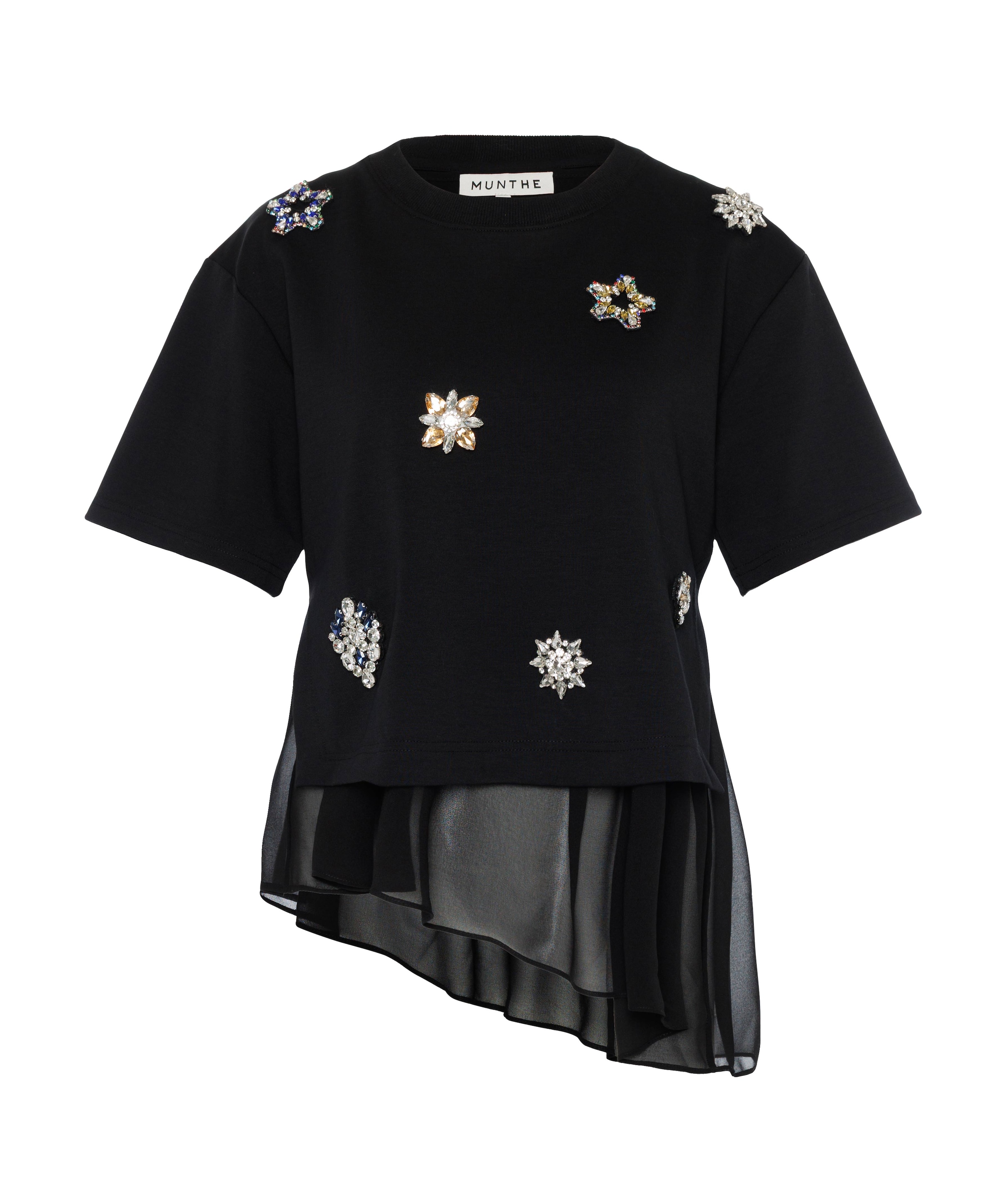 Dames T-shirt zwart