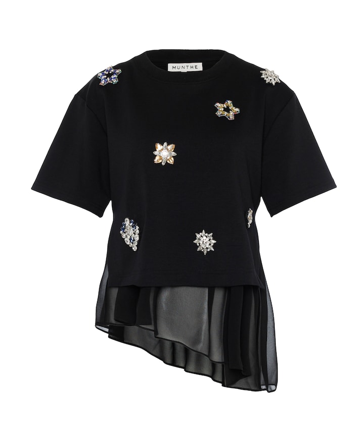 Dames T-shirt zwart