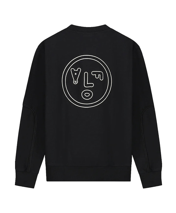 Heren sweater zwart