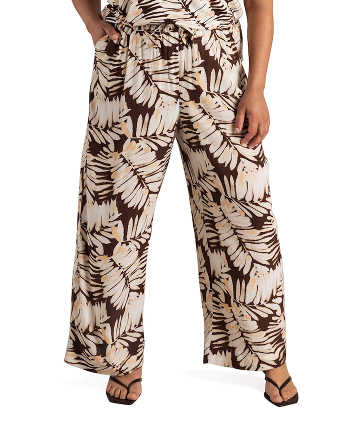 Nelleke dames broek bruin