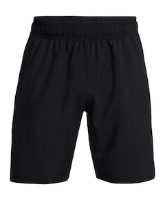 Ua Woven Wdmk Shorts-grn heren shorts zwart