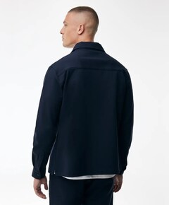 Heren overshirt blauw