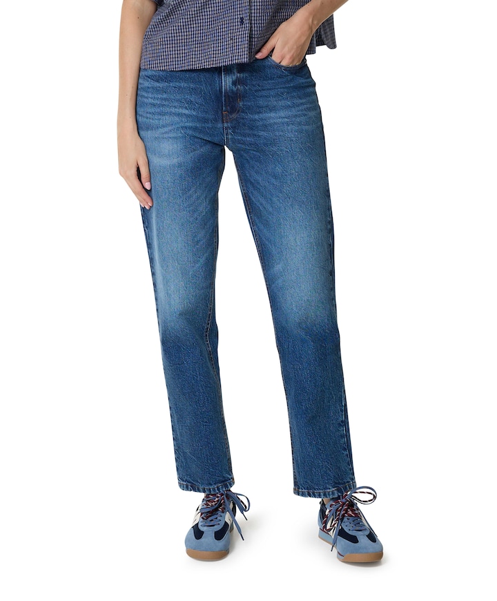 New Dana 8097 Barril True dames jeans blauw