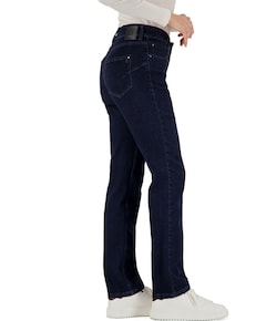 Hose 5-Pocket Straight dames jeans blauw