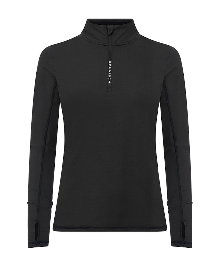 Dames thermoshirt zwart