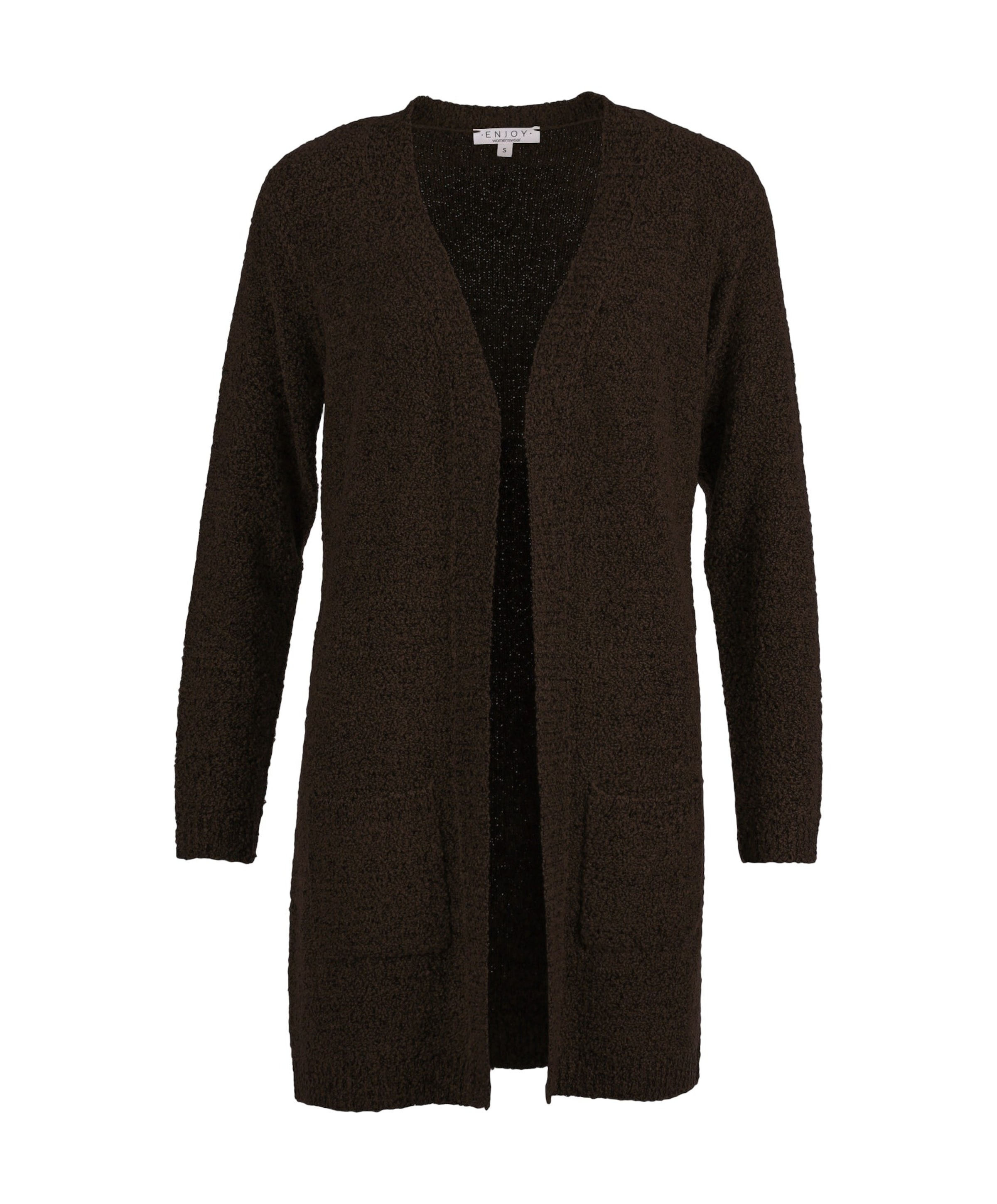 Dames vest bruin