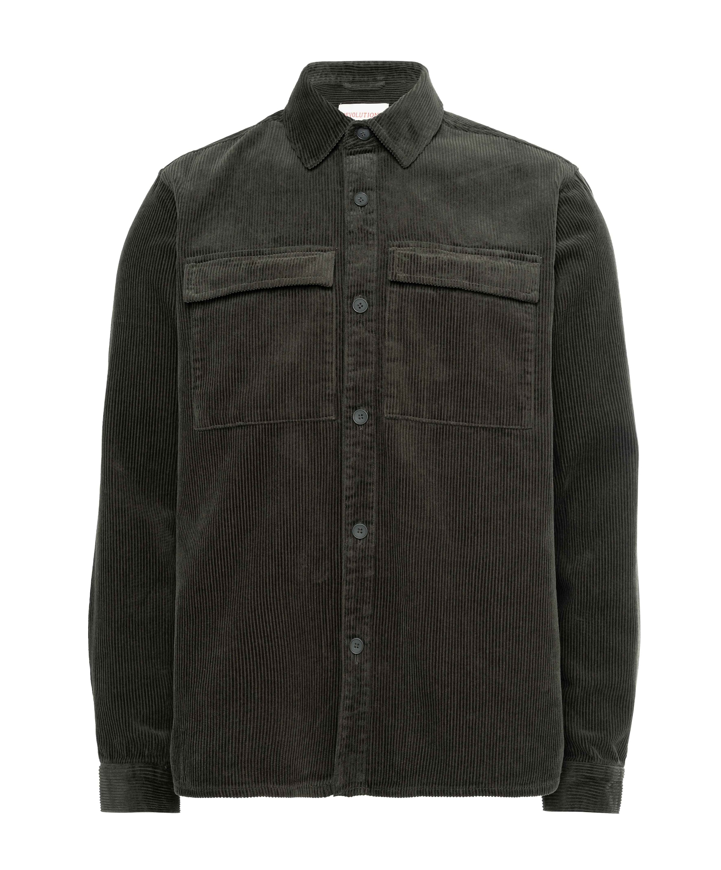 Heren overshirt groen